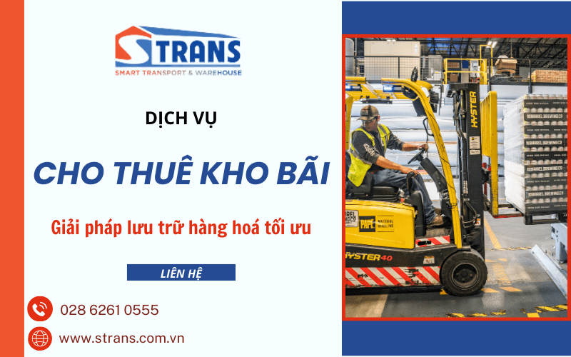 Dịch vụ cho thuê kho bãi Strans