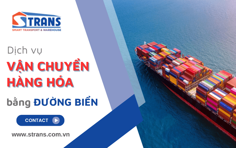 vận chuyển hàng hóa bằng đường biển