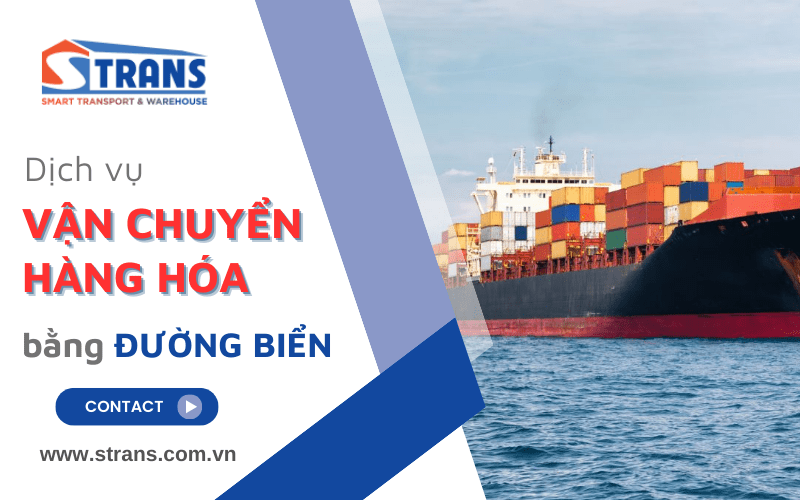 vận chuyển hàng hóa bằng đường biển